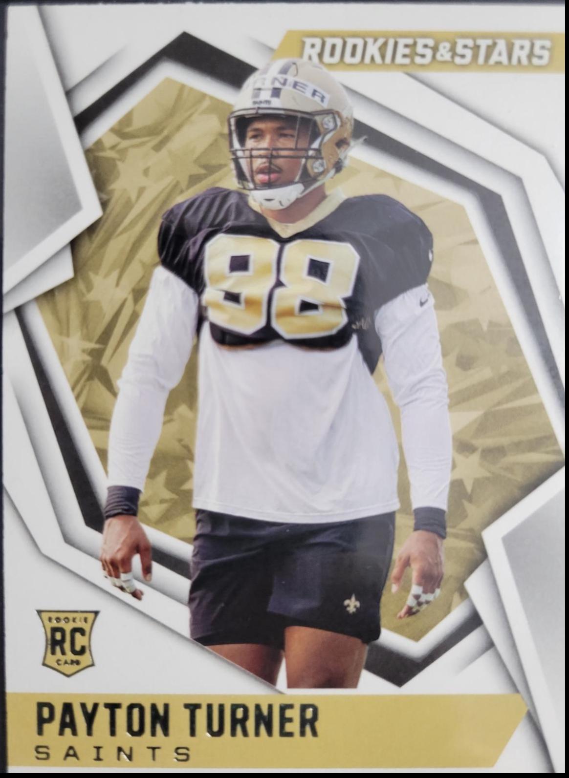 Payton Turner #148 Football Cards 2021 Panini Rookies and Stars