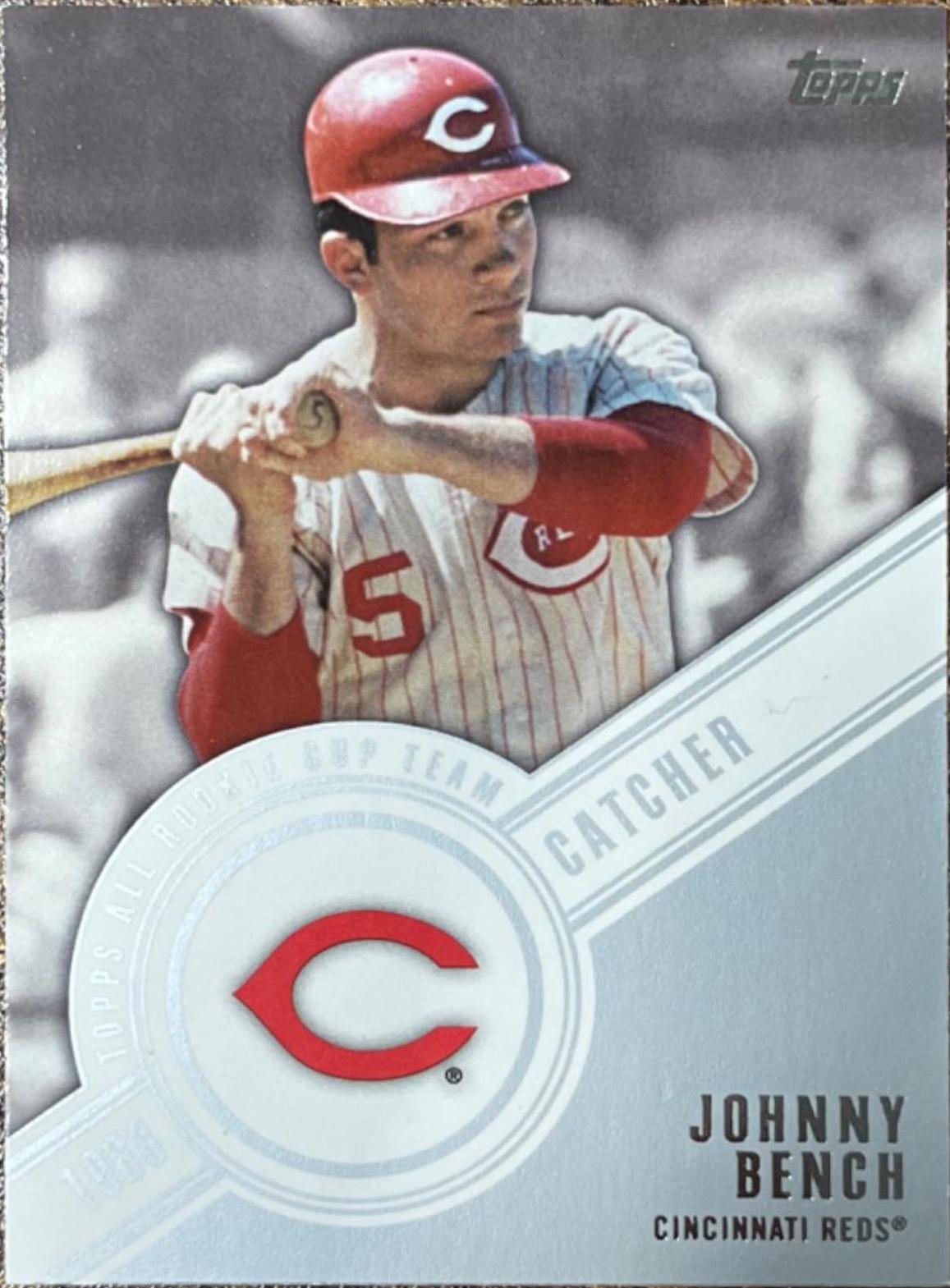 Johnny Bench #RCT-9 Baseball Cards 2014 Topps All Rookie Cup Team