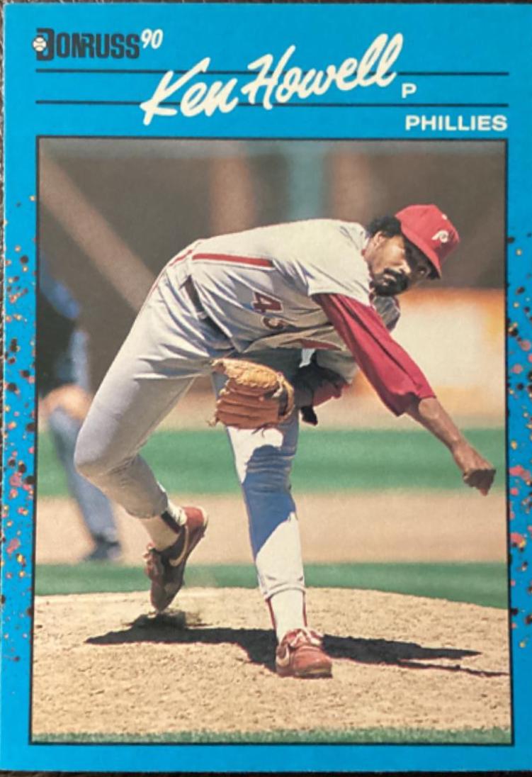 Ken Howell #44 Baseball Cards 1990 Donruss Best NL