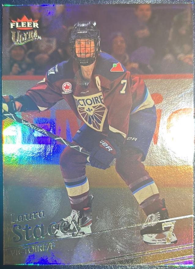 Laura Stacey #7 2025 Fleer Ultra Pwhl Hockey