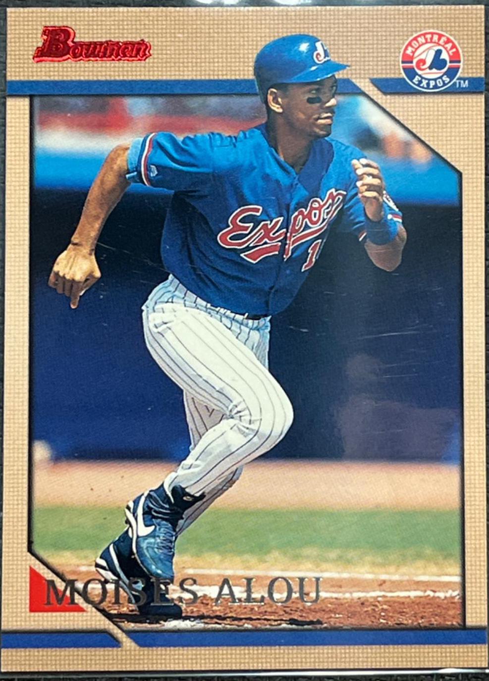 Moises Alou #7 Baseball Cards 1996 Bowman