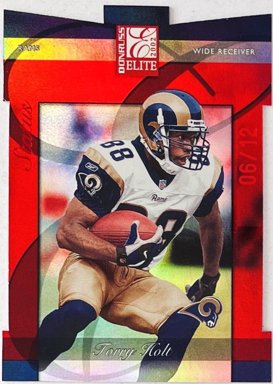 Torry Holt #93 2002 Panini Donruss Elite Football