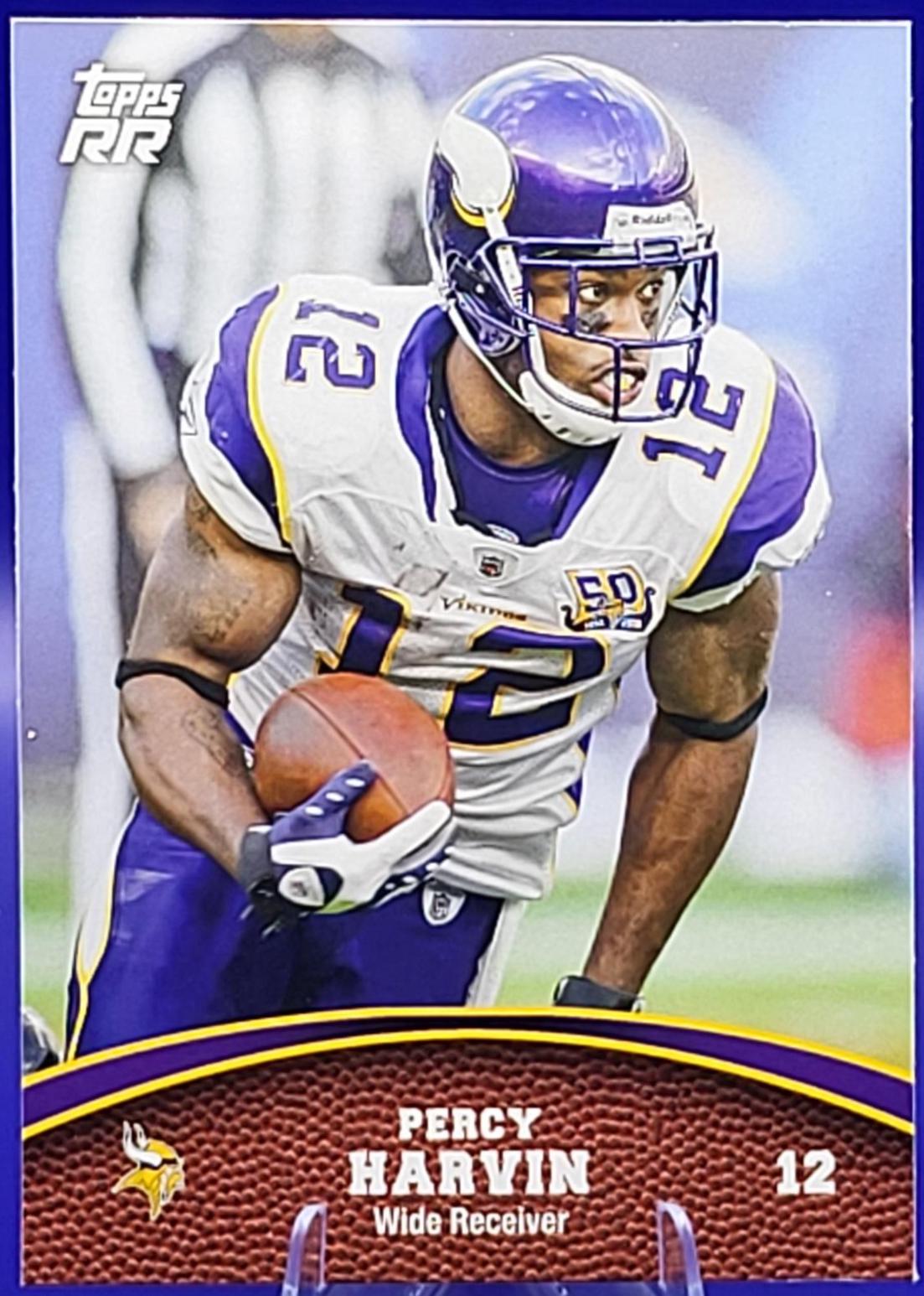 Percy Harvin #33 2011 Topps Rising Rookies Football