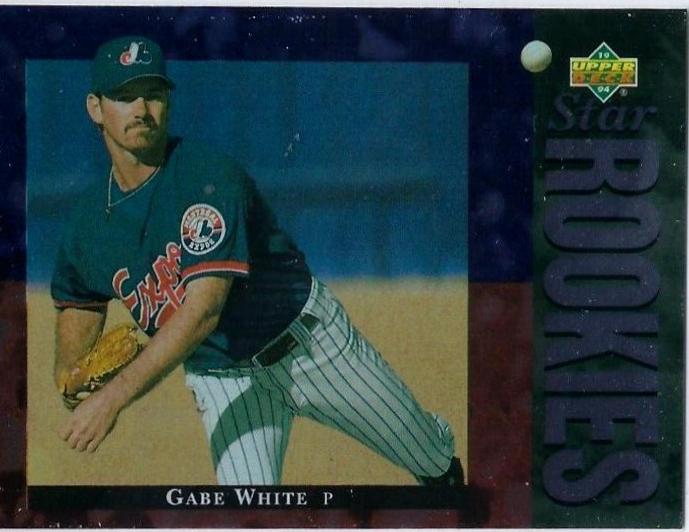 Gabe White #30 Baseball Cards 1994 Upper Deck