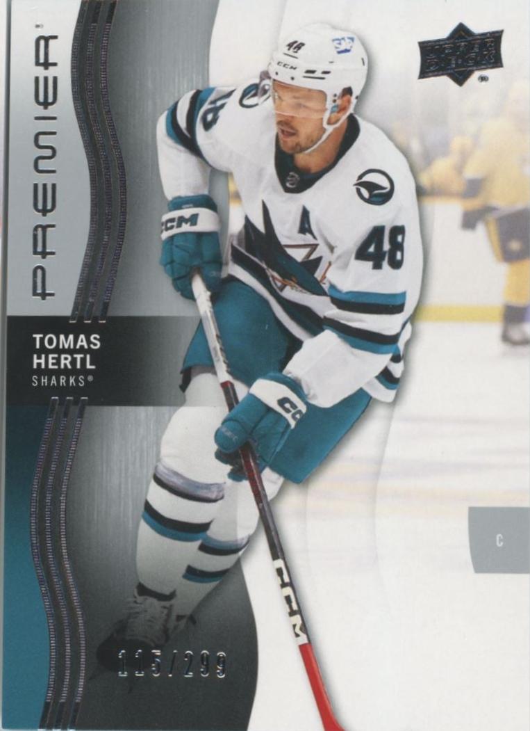 Tomas Hertl #5 Hockey Cards 2023 Upper Deck Premier