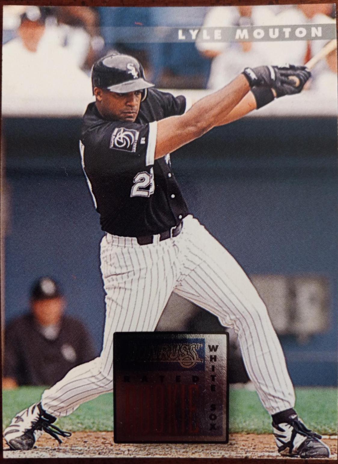 Lyle Mouton #54 Baseball Cards 1996 Panini Donruss
