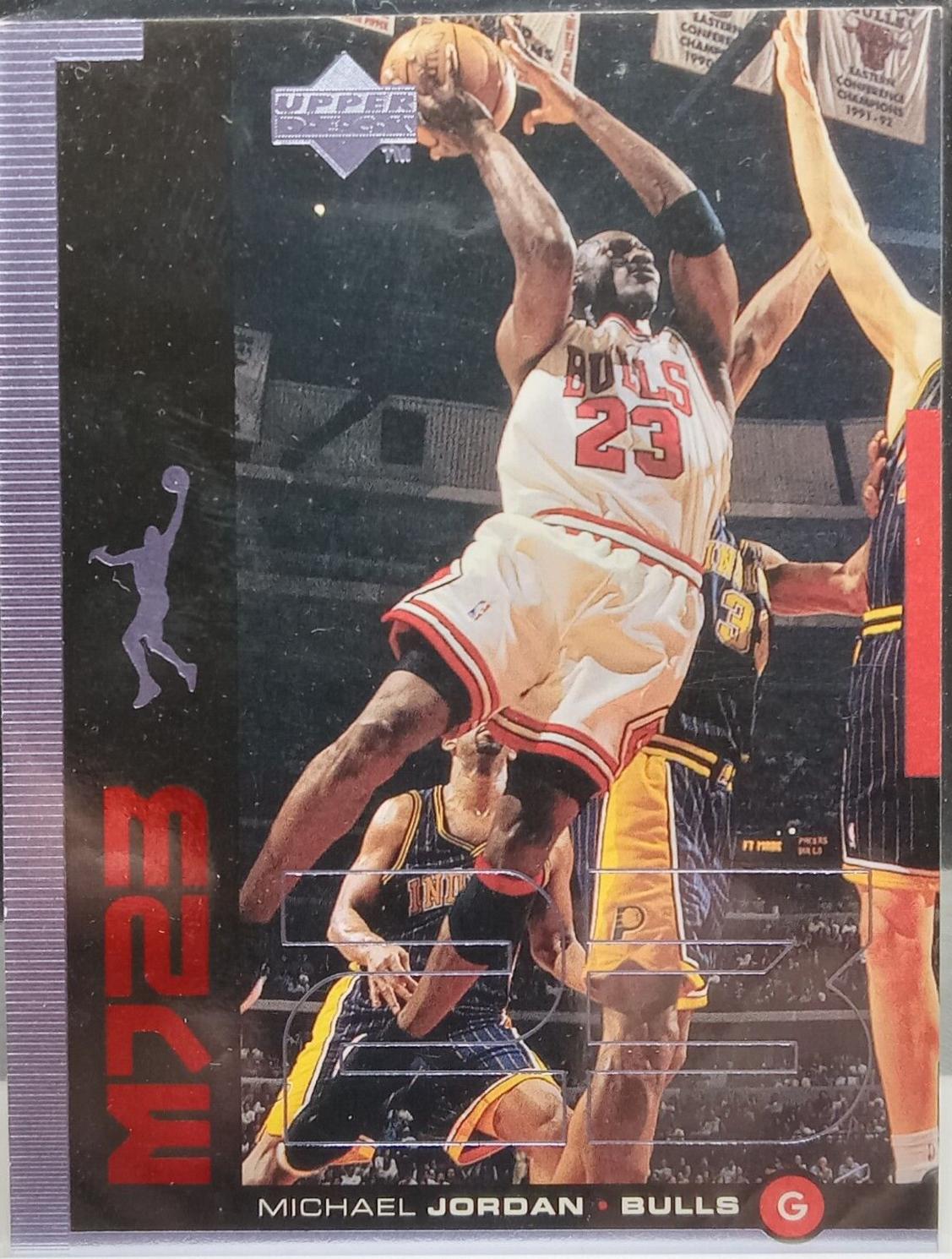 Michael Jordan #M25 Basketball Cards 1998 Upper Deck MJ23