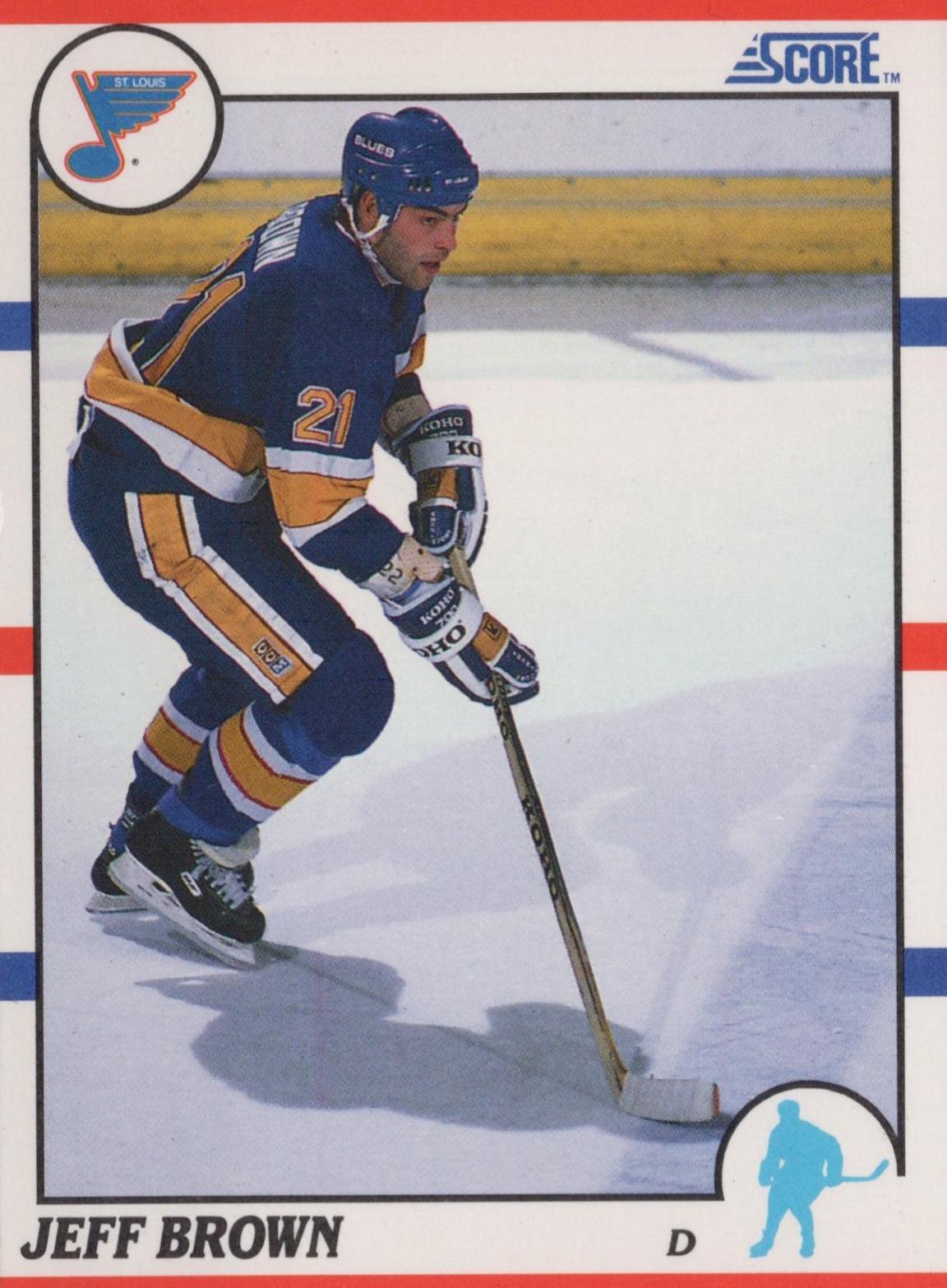 Jeff Brown #41 Prices | 1990 Score | Hockey Cards
