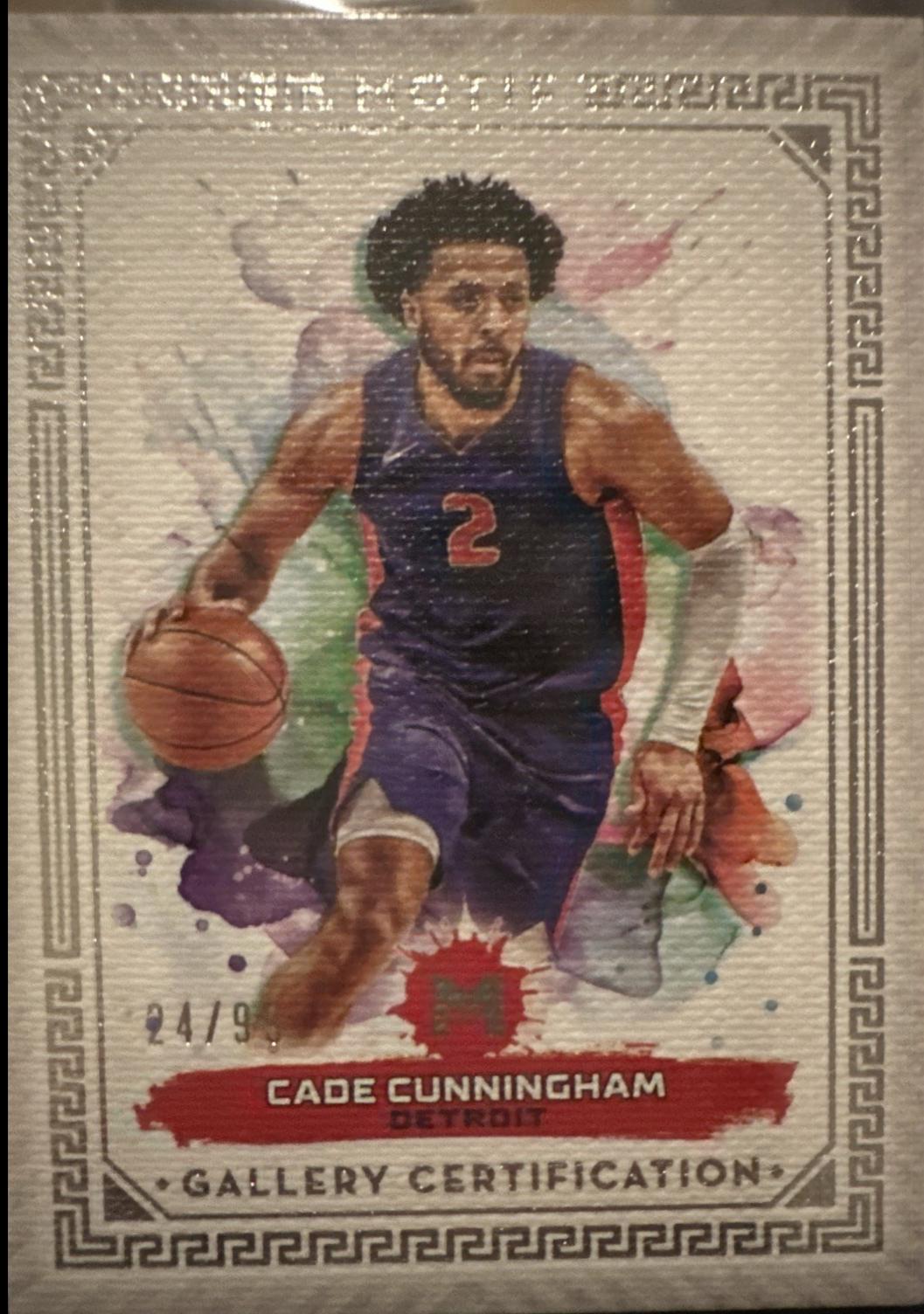Cade Cunningham [Gallery Certification] #91