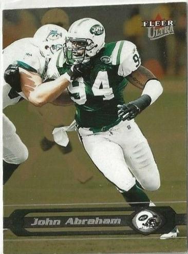 John Abraham #124 2002 Ultra Football
