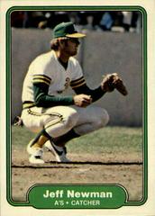 Jeff Newman #102 Baseball Cards 1982 Fleer Prices