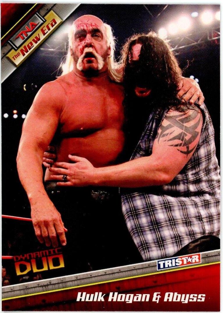 Hulk Hogan, Abyss #76 Wrestling Cards 2010 TriStar TNA New Era