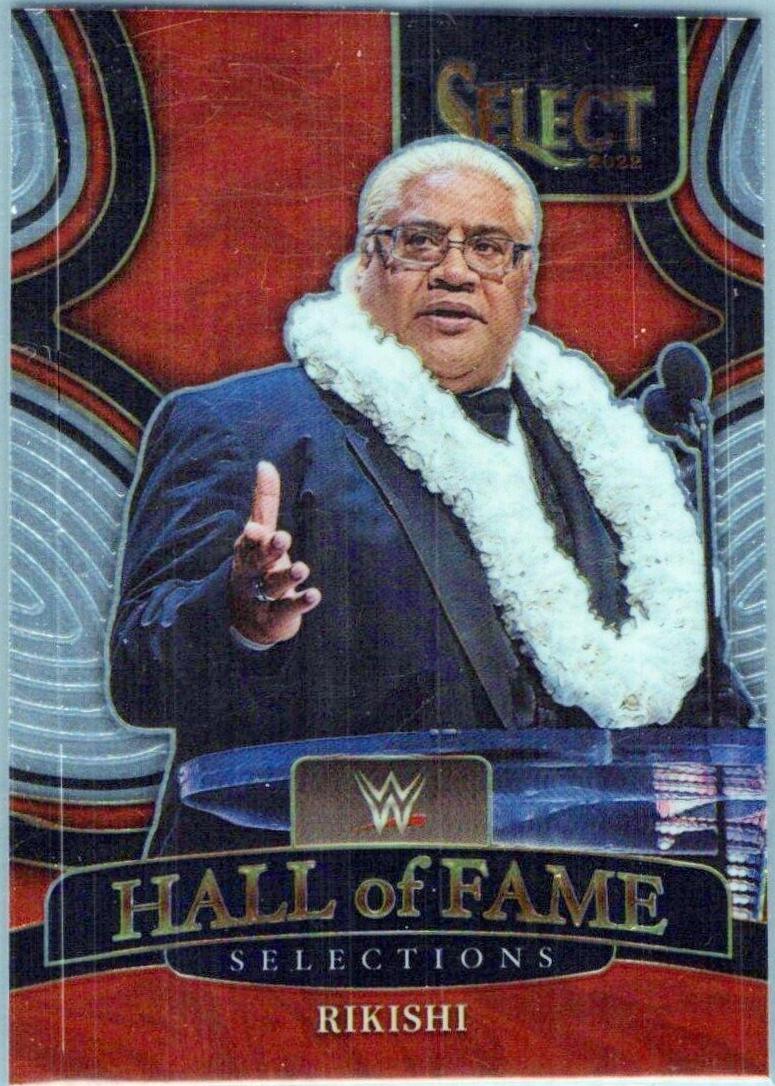Rikishi #14 Wrestling Cards 2022 Panini Select WWE Hall of Fame Selections