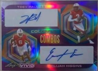 Trey Palmer, Elijah Higgins