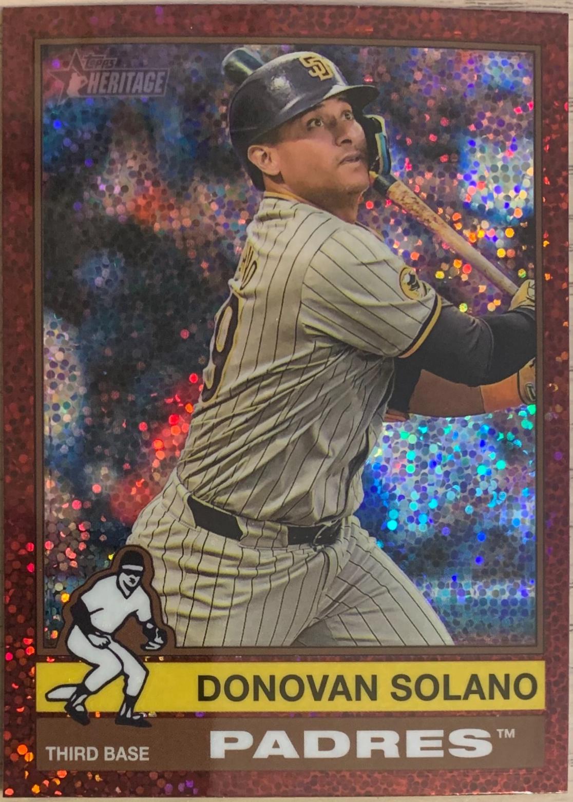 Donovan Solano [Burgundy Sparkle] #269