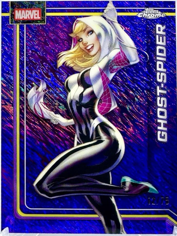 Ghost-Spider Purple Shimmer Refractor