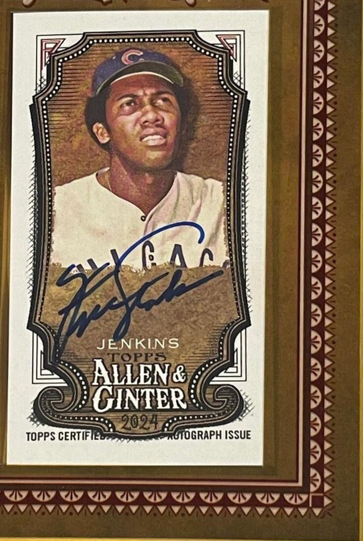 Fergie Jenkins #MA-FJ 2024 Topps Allen & Ginter Mini Baseball Autograph