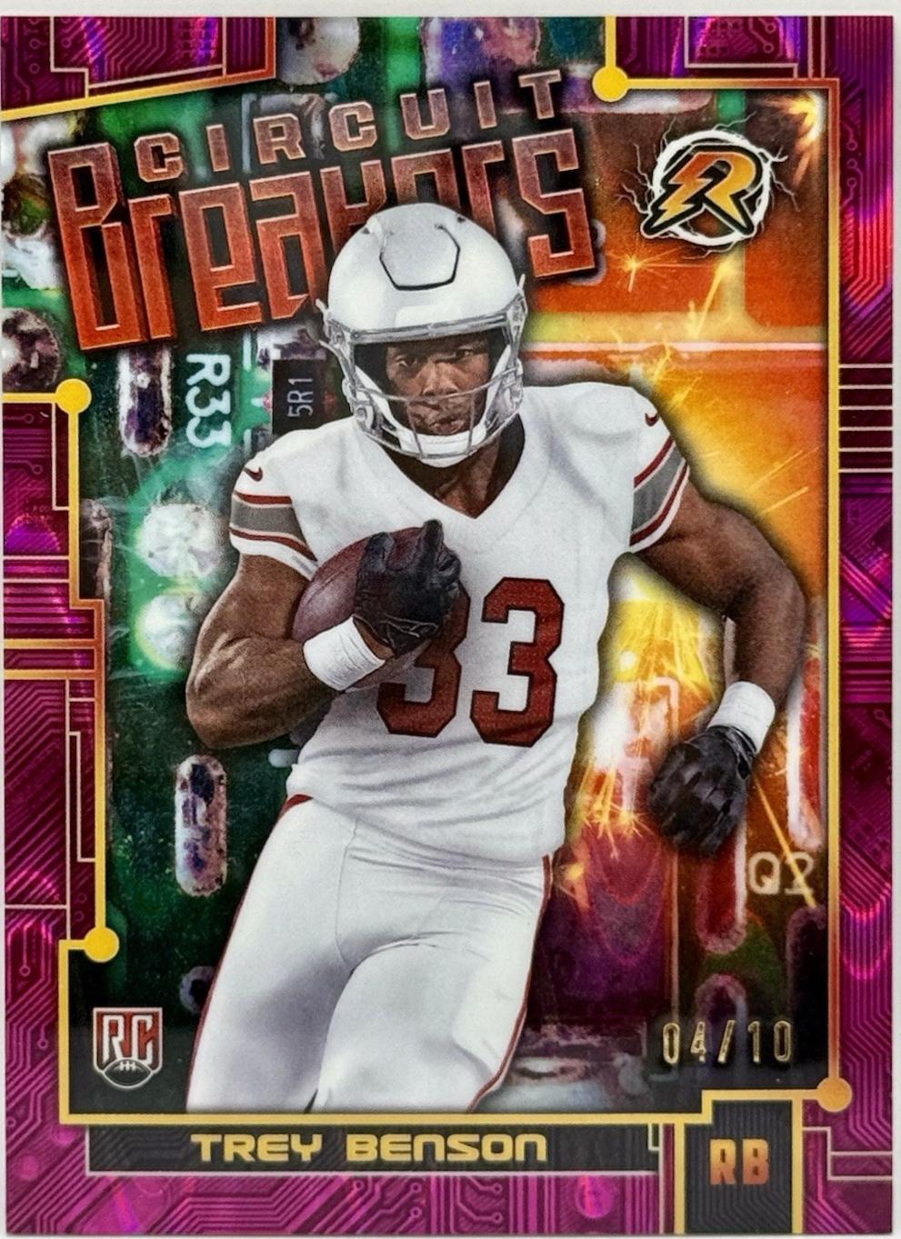 Trey Benson [Pink Power Surge] #CB-11