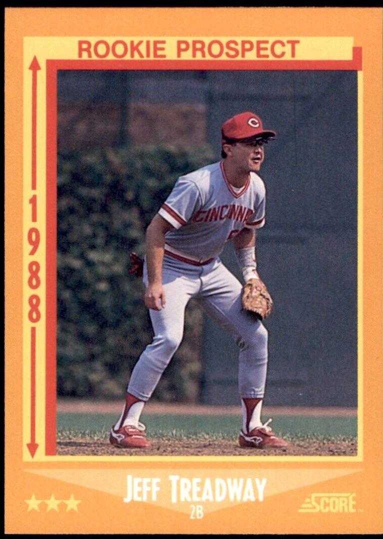 Jeff Treadway #646 Baseball Cards 1988 Score