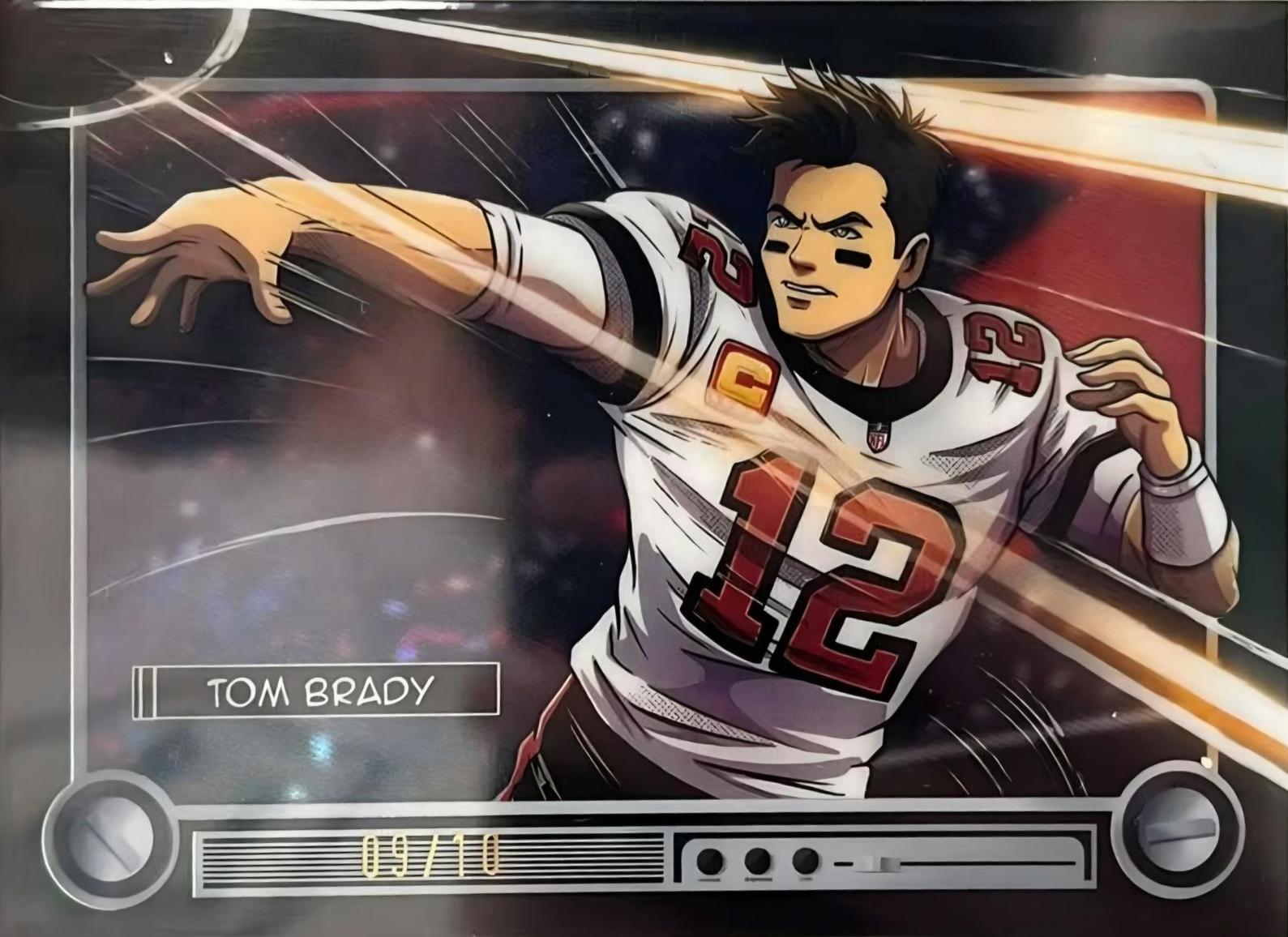 Tom Brady #NFLA-TB 2026 Bowman Anime NFL