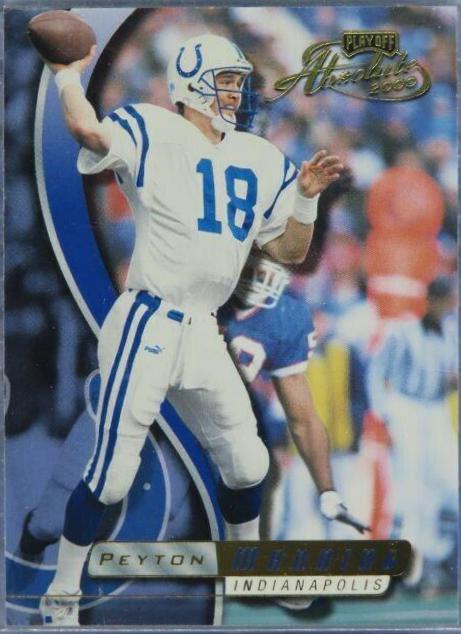 Peyton Manning #68 2000 Playoff Absolute Football