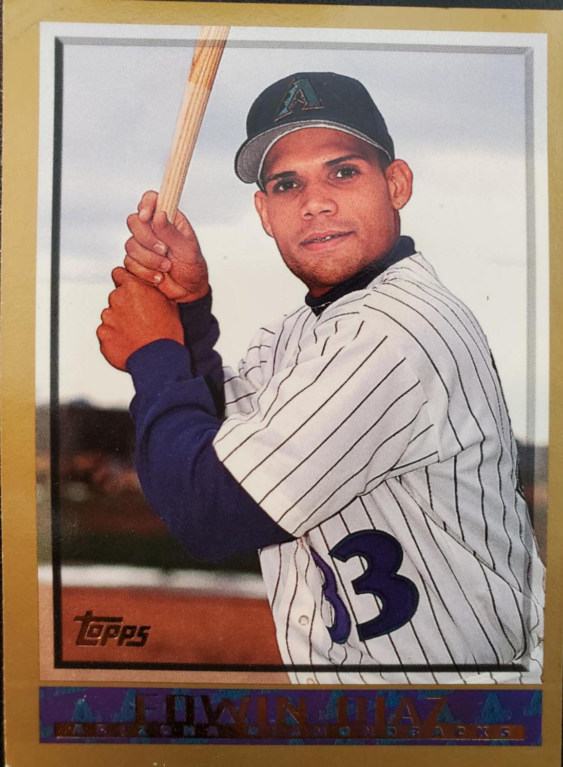 Edwin Diez #465 Baseball Cards 1998 Topps Gold Label