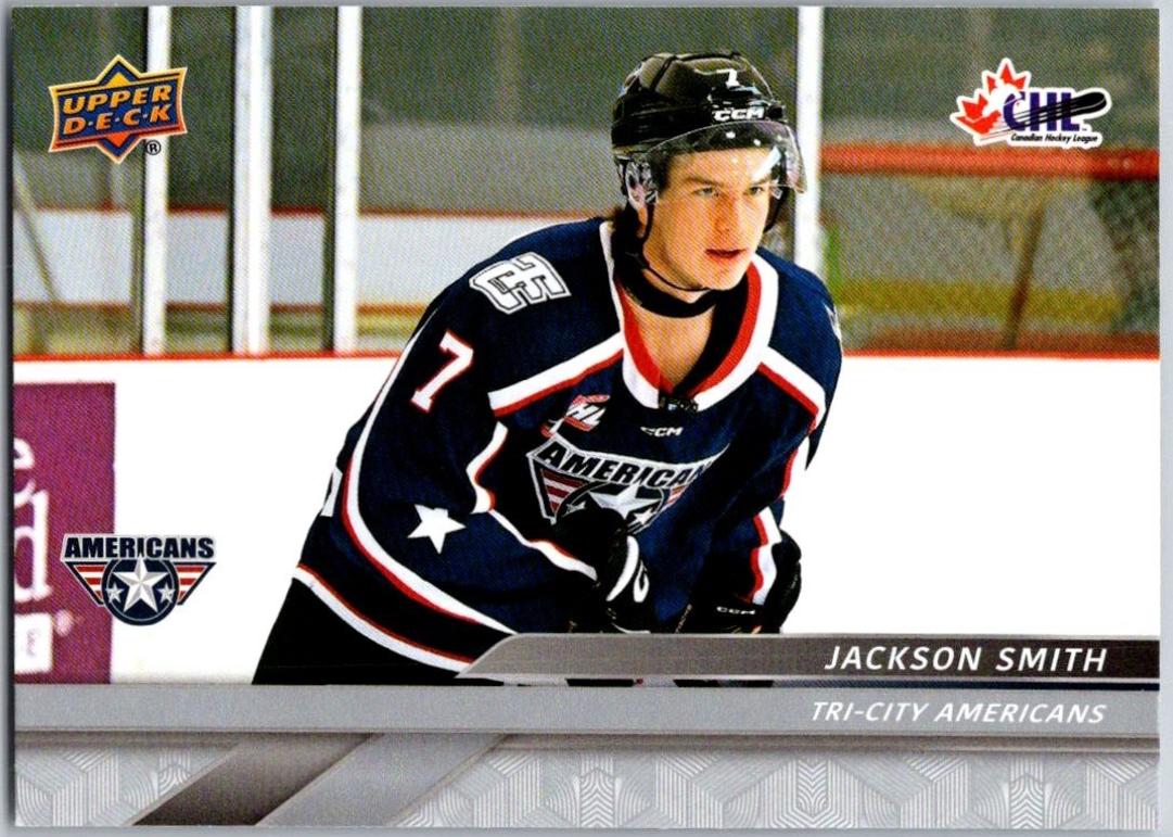 2024 Upper Deck CHL Jackson Smith #50 card