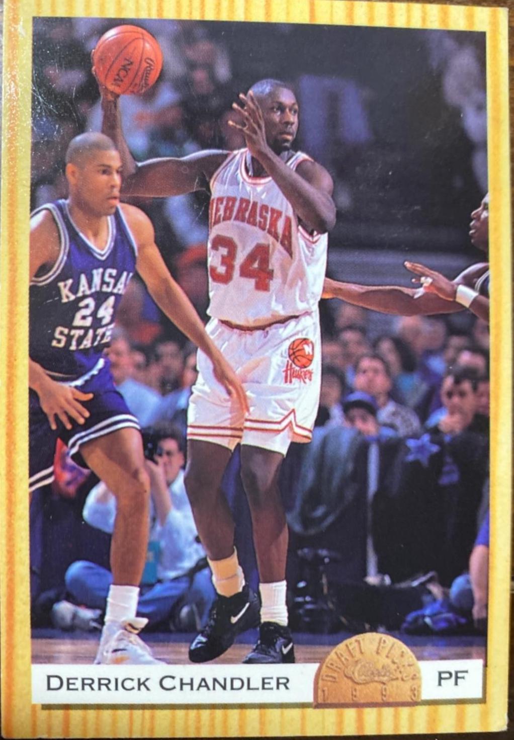 Derrick Chandler #21 Basketball Cards 1993 Classic Draft Picks