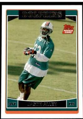 Jason Allen #317 Football Cards 2006 Topps