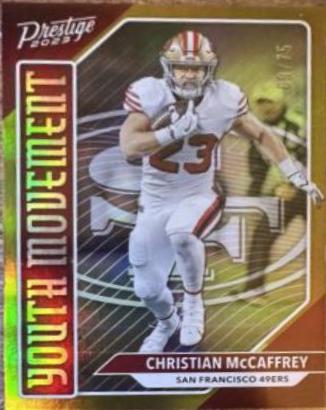 Christian McCaffrey [Gold] #YM-15