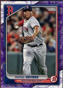 Rafael Devers [Purple Pattern] #10