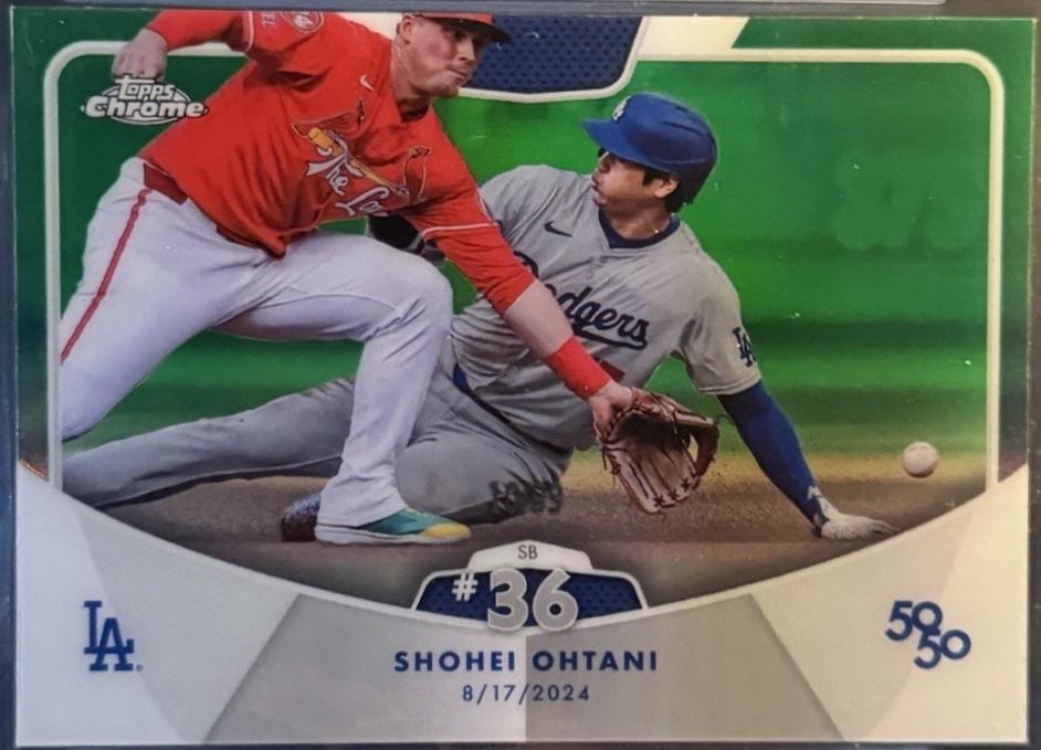 Shohei Ohtani [Green Refractor] #SB36