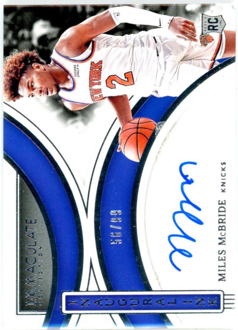 Miles McBride [Patch Autograph] #135