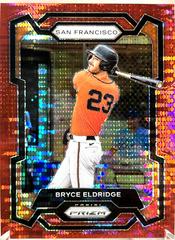 Bryce Eldridge [Orange Pulsar] #255 Baseball Cards 2024 Panini Prizm Prices