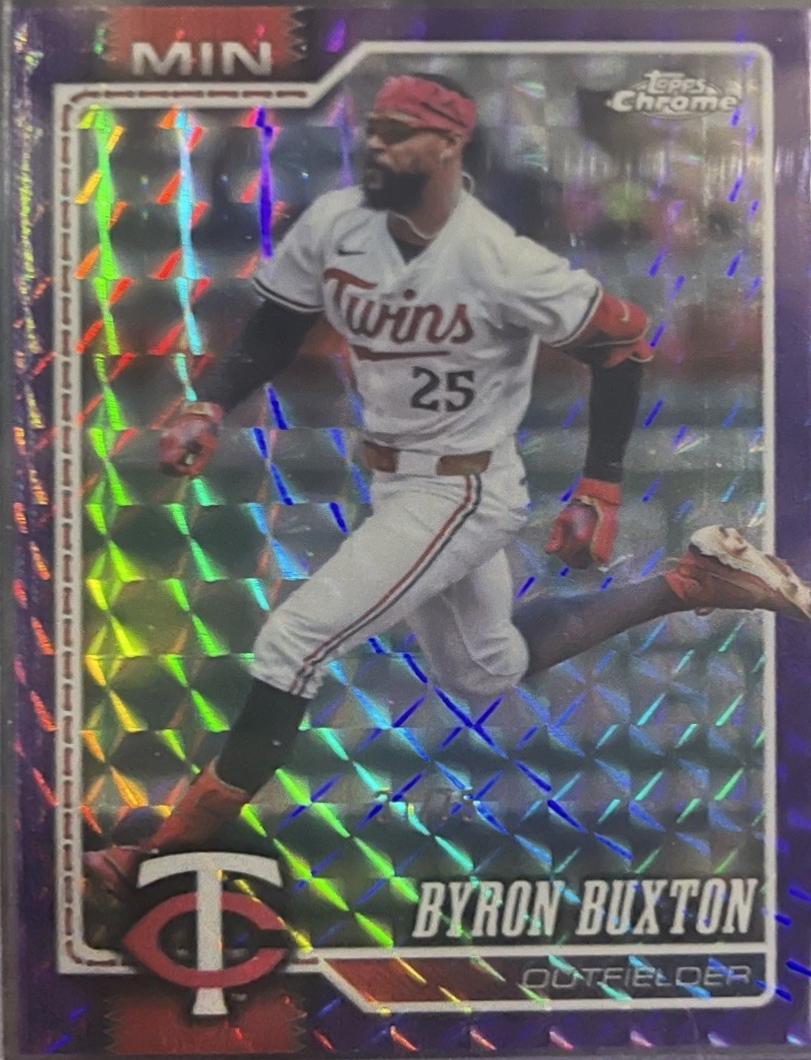 2026 Byron Buxton [Purple Geometric Refractor] #173
