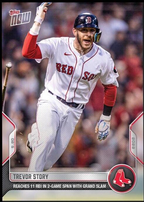 Trevor Story #207 2022 Topps Now Baseball