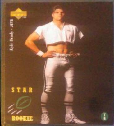 Kyle Brady #9 Football Cards 1995 Upper Deck