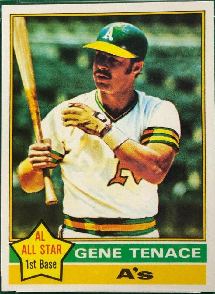 Gene Tenace #165 Baseball Cards 1976 Topps