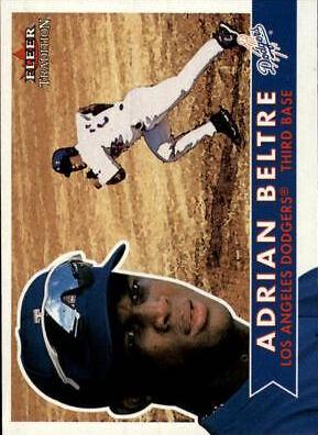 Adrian Beltre #102 Baseball Cards 2001 Fleer