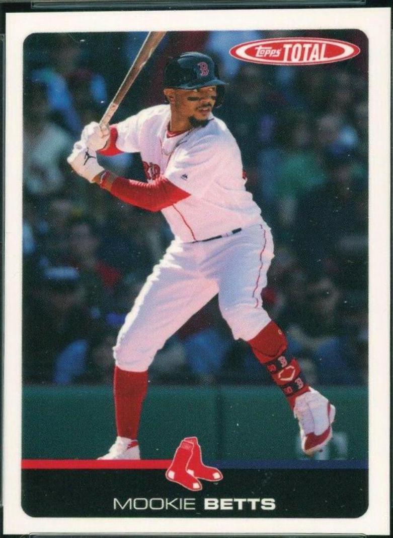 Mookie Betts #201 2019 Topps Total Baseball