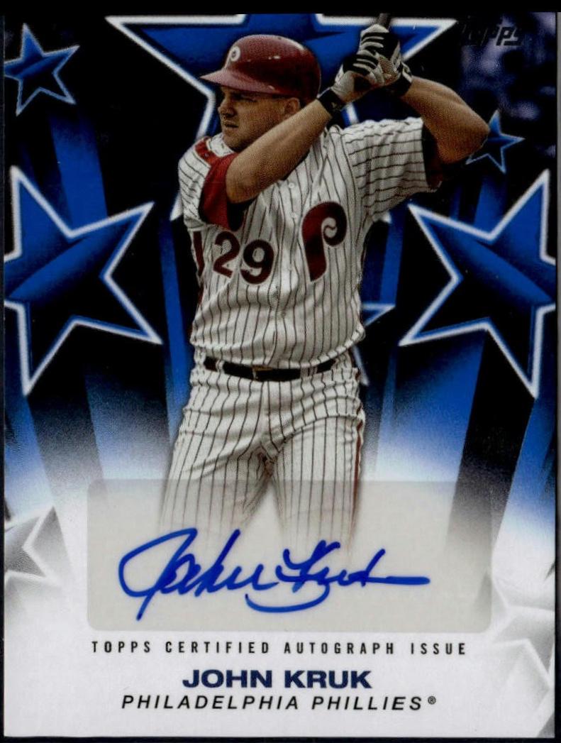 John Kruk [Blue] #BSA-JK