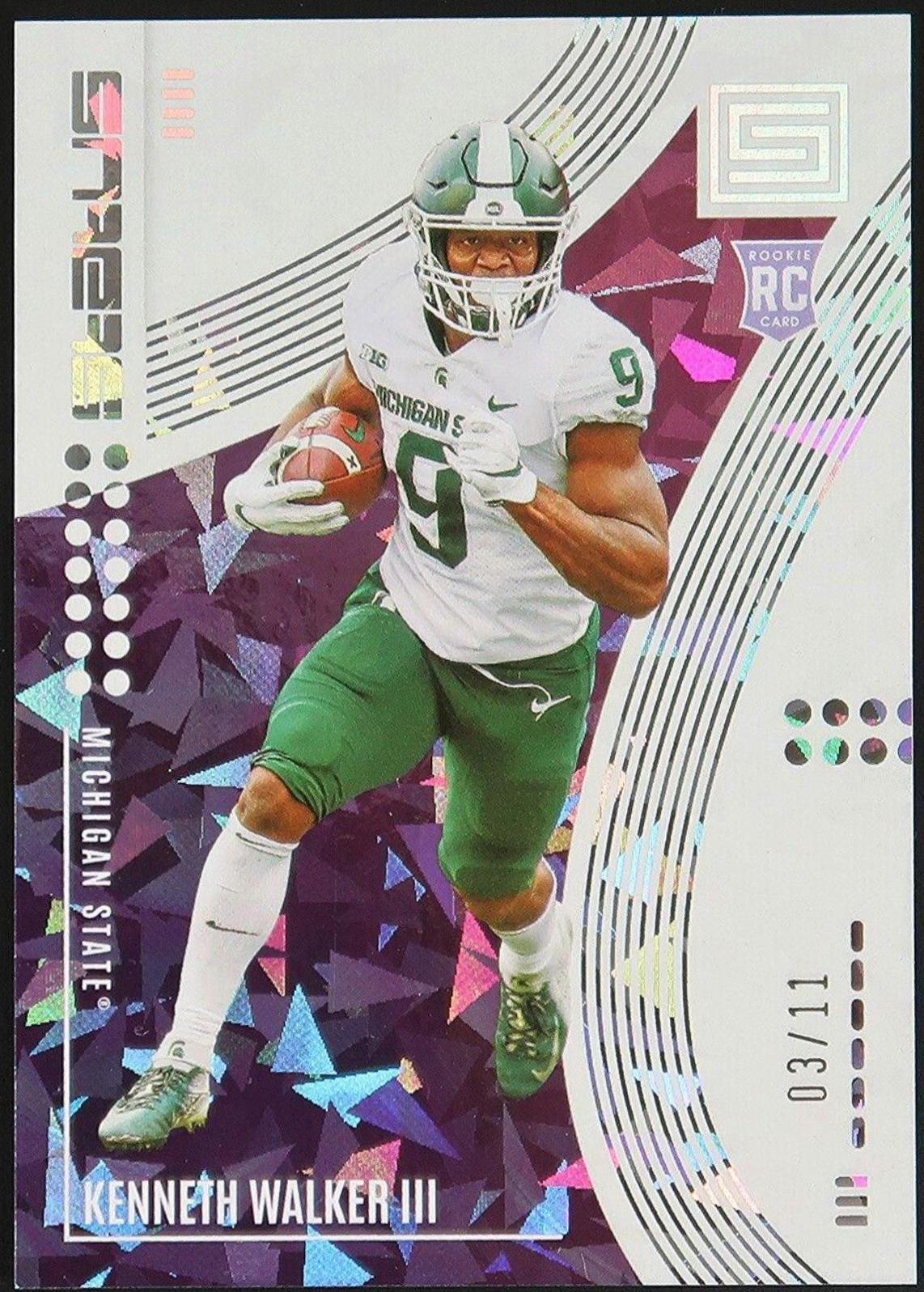 Kenneth Walker III [Cracked Ice] #19