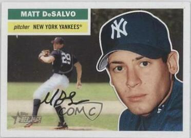 Matt DeSalvo #63 Baseball Cards 2005 Topps Heritage