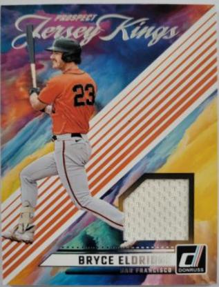 Bryce Eldridge #PJK-BE Baseball Cards 2024 Donruss Prospect Jersey Kings