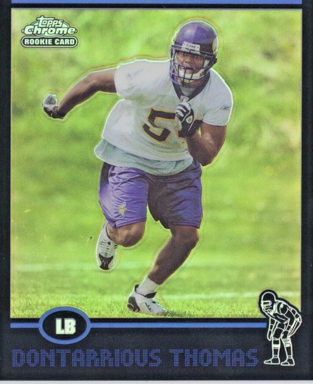 Dontarrious Thomas [Black Refractor] #187
