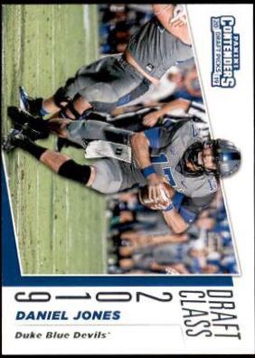 Daniel Jones #16 Football Cards 2019 Panini Contenders Draft Picks Draft Class