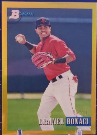 Brainer Bonaci [Chrome Prospect Gold] #110