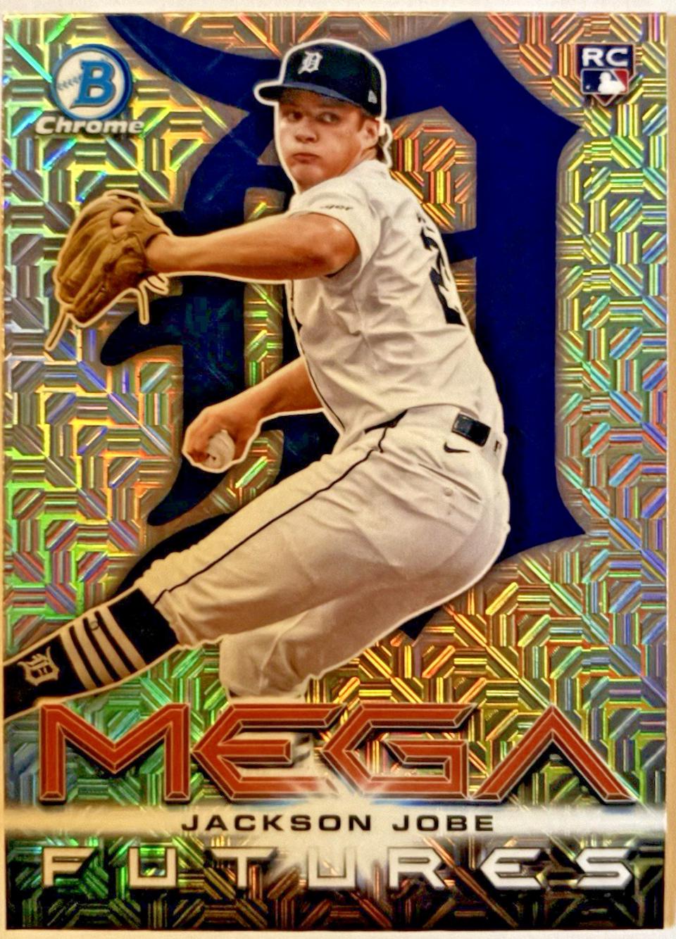 Jackson Jobe #BMF-7 Baseball Cards 2025 Bowman Mega Futures