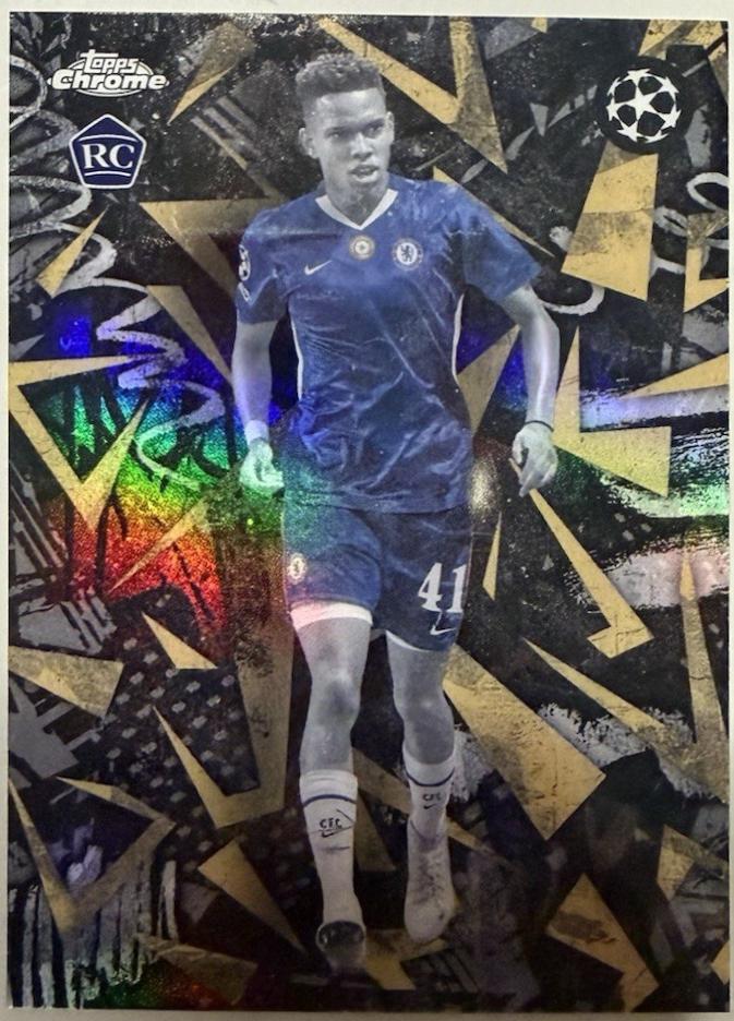 2025 Topps UEFA Murals Estevao Willian #MR-7 card