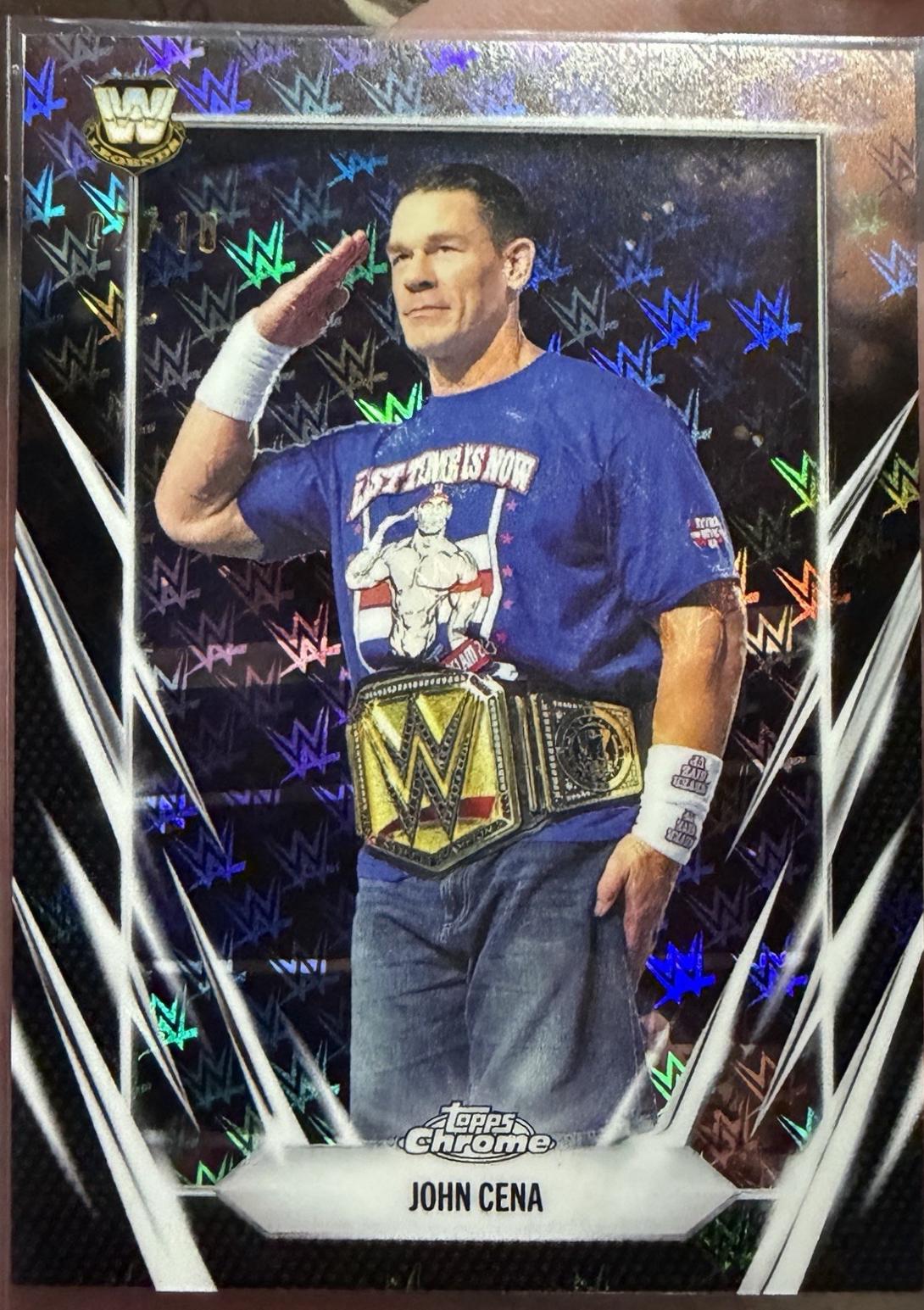 John Cena [Black Refractor] #2